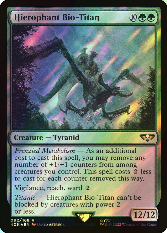 Hierophant Bio-Titan - Surge Foil (40K) #92★ [EN/F] s/o