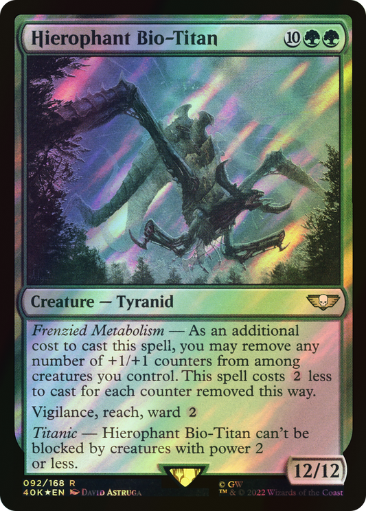 Hierophant Bio-Titan - Surge Foil (40K) #92★ [EN/F] s/o