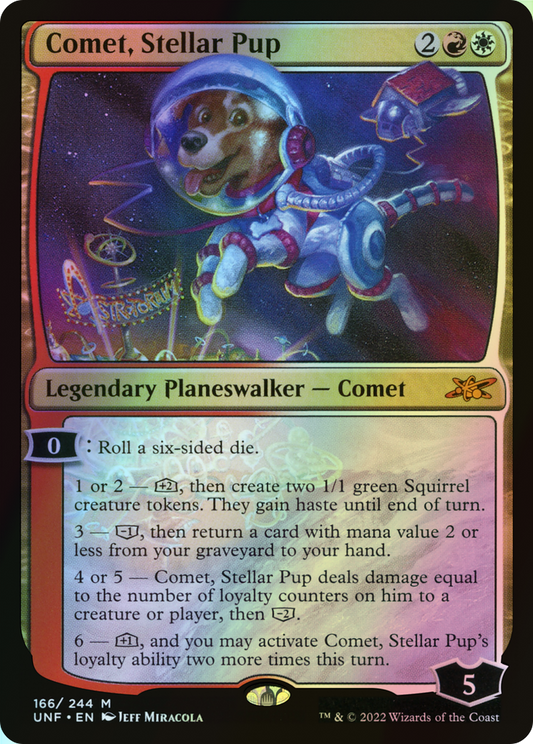 Comet, Stellar Pup (UNF) #166 [EN/F] s/o