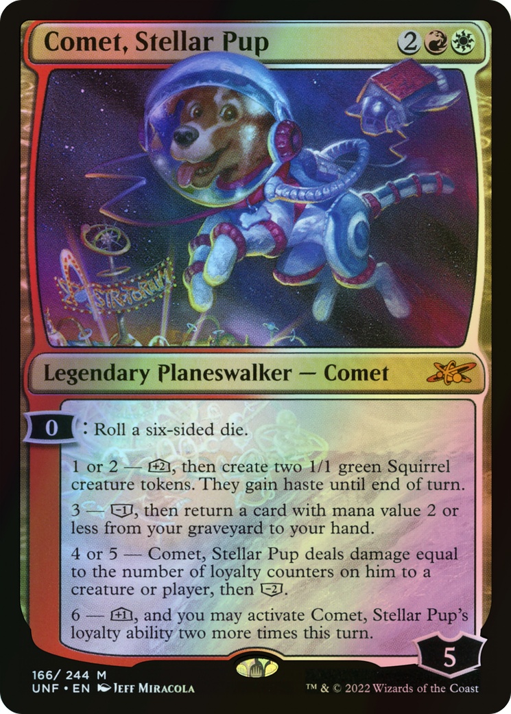 Comet, Stellar Pup (UNF) #166 [EN/F]
