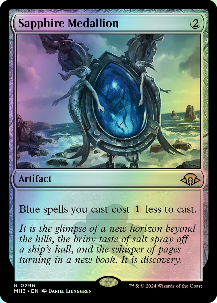 Sapphire Medallion (MH3) #296 [EN/F] s/o