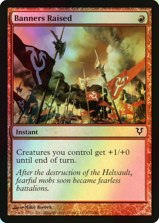 Banners Raised (AVR) #127 [EN/F]