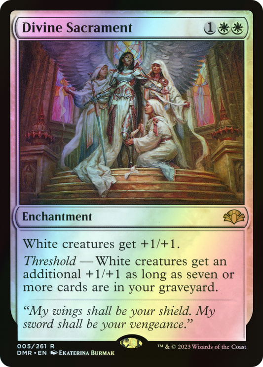 Divine Sacrament (DMR) #5 [EN/F] s/o