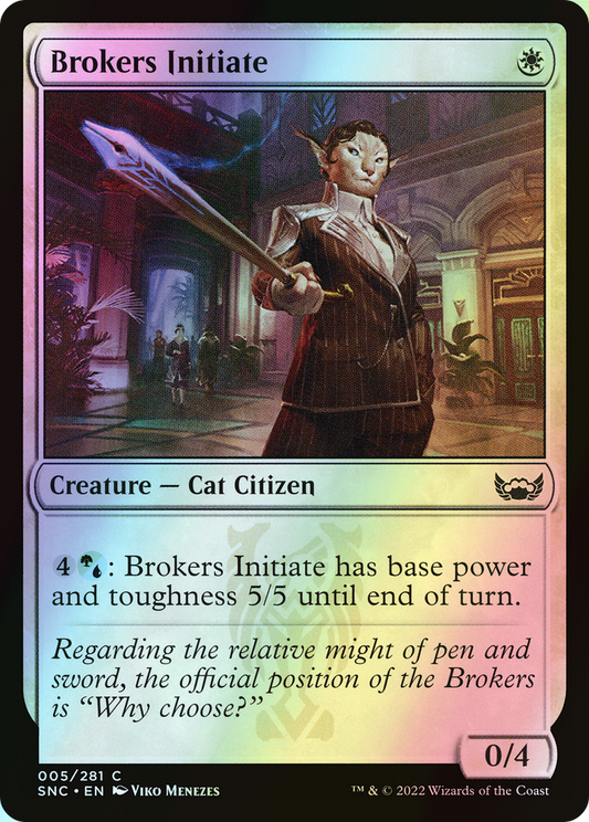 Brokers Initiate (SNC) #5 [EN/F]