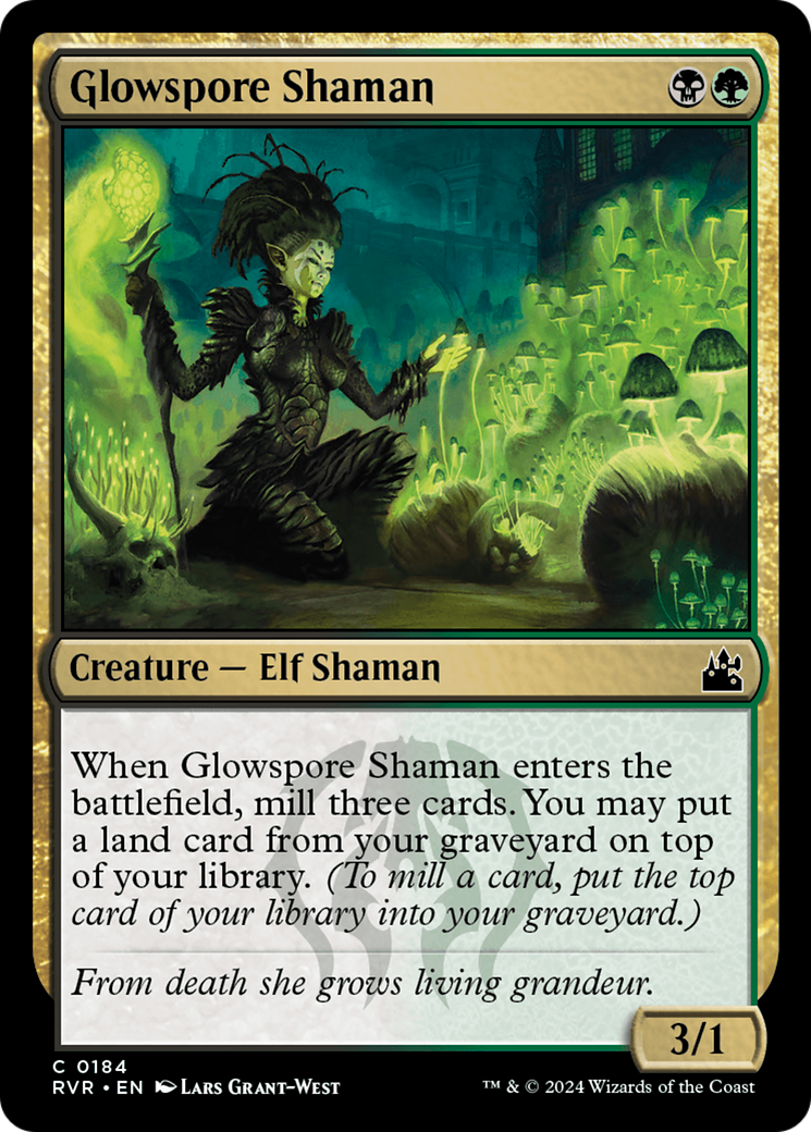 Glowspore Shaman (RVR) #184 [EN/N]