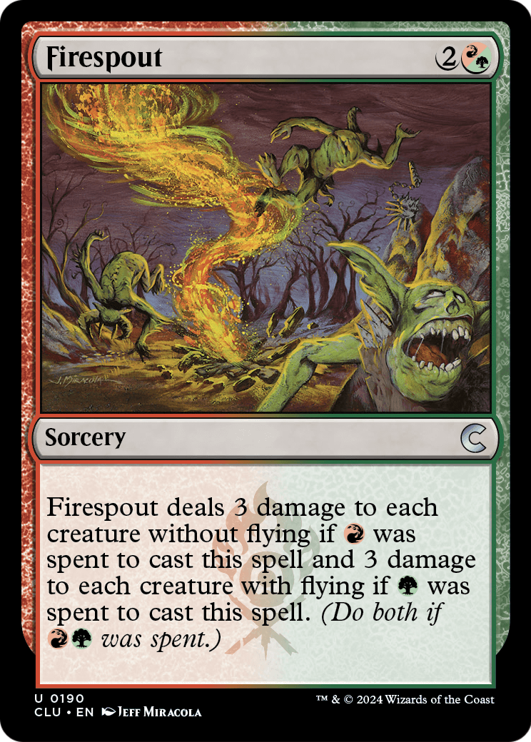 Firespout (CLU) #190 [EN/N]