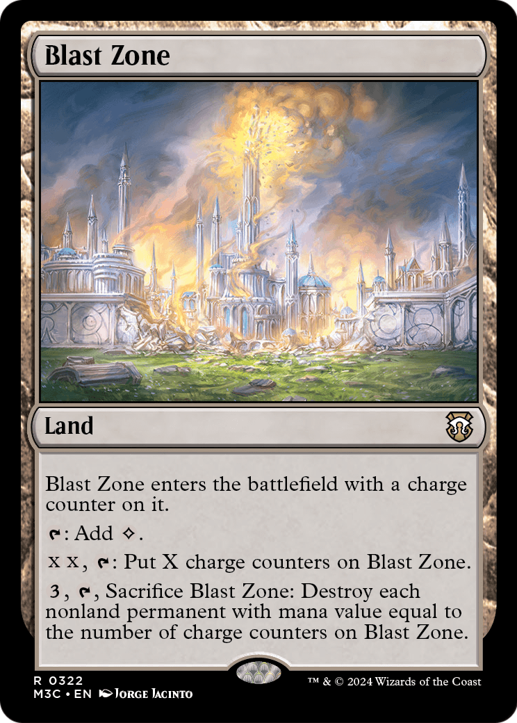 Blast Zone (M3C) #322 [EN/N]