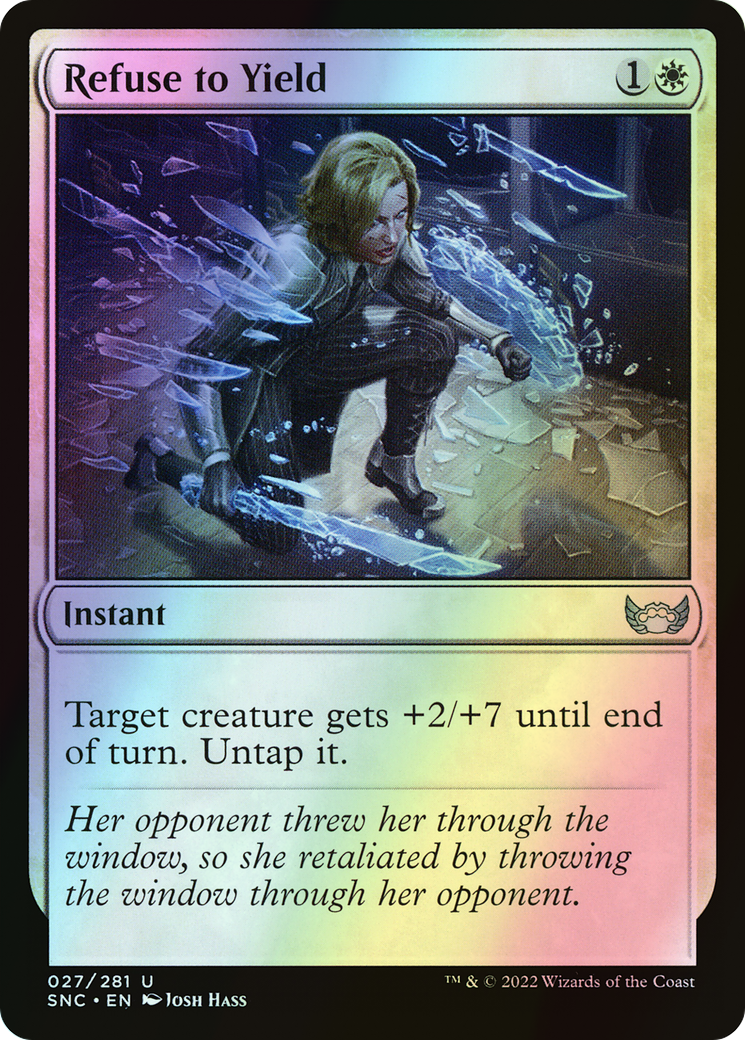 Refuse to Yield (SNC) #27 [EN/F]