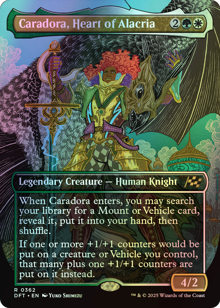 Caradora, Heart of Alacria (DFT) #362 [EN/F]