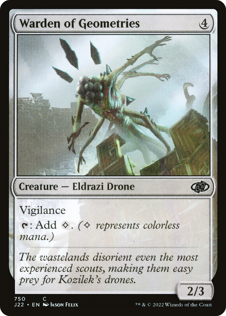 Warden of Geometries (J22) #750 [EN/N]