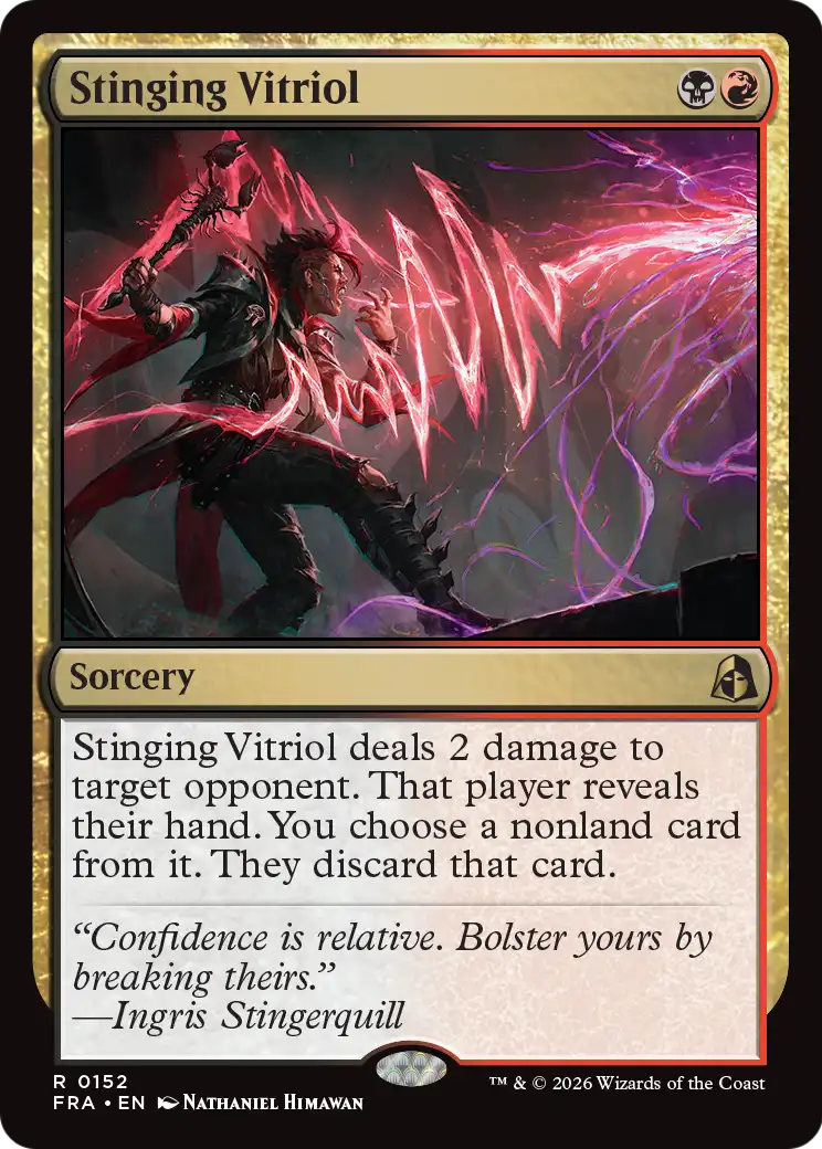 Stinging Vitriol (FRA) #152 [EN/N]
