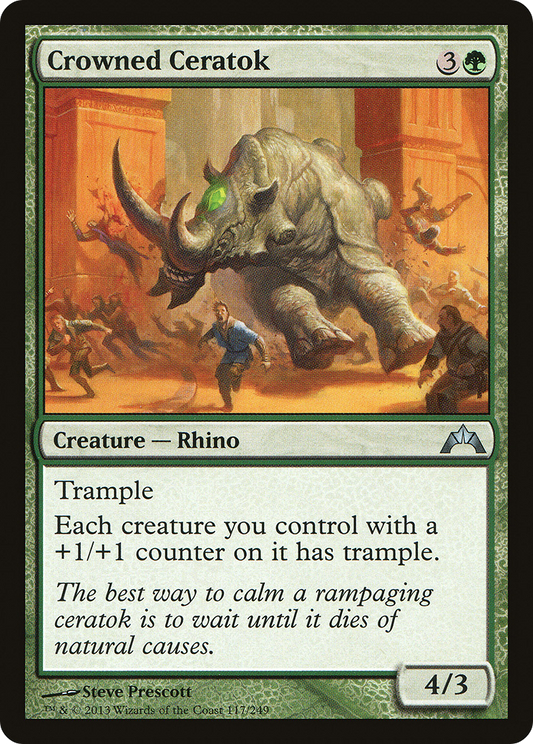 Crowned Ceratok (GTC) #117 [EN/N]