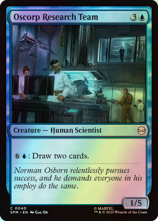Oscorp Research Team (SPM) #40 [EN/F]