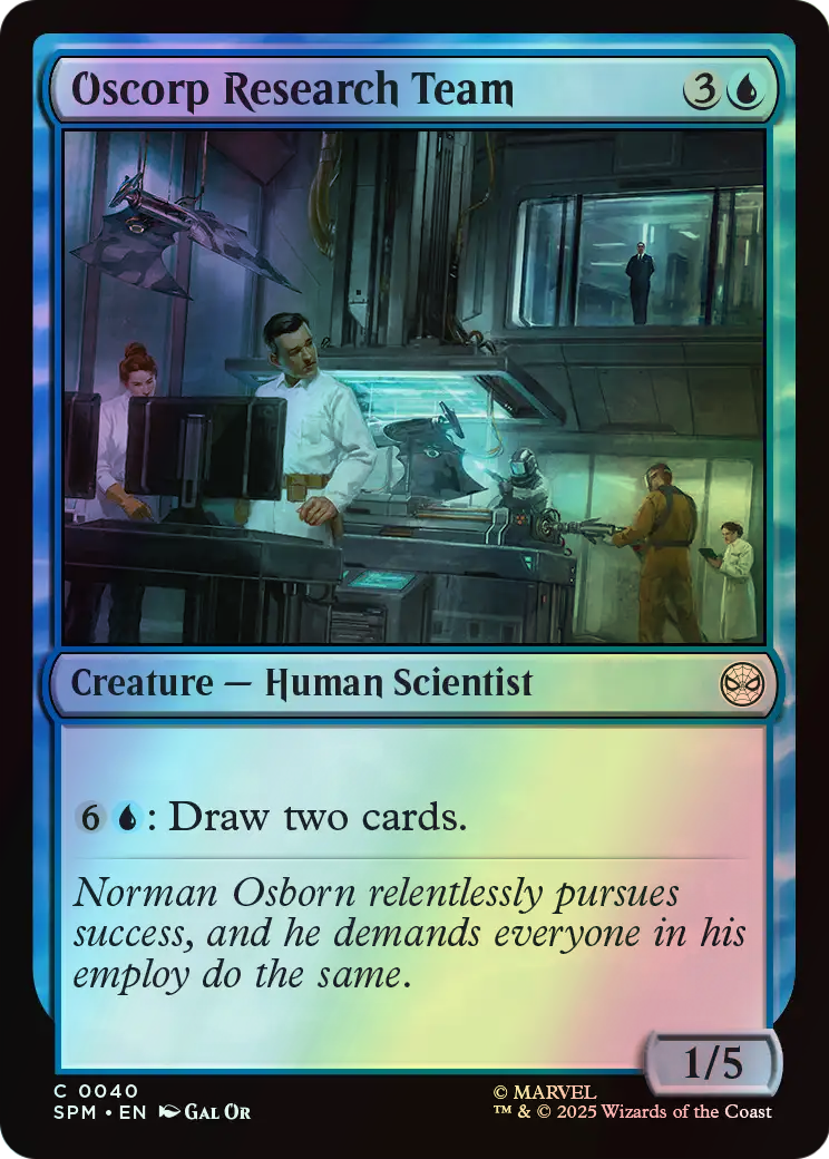 Oscorp Research Team (SPM) #40 [EN/F]