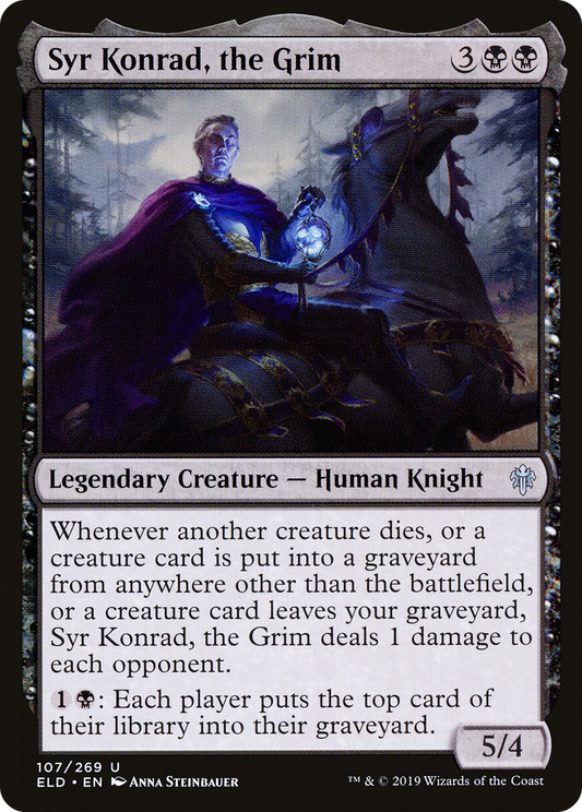 Syr Konrad, the Grim (ELD) #107 [EN/N] s/o