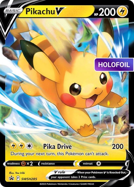 Pikachu V - SWSH285 (PR-SW) #SWSH285 [EN/H] s/o