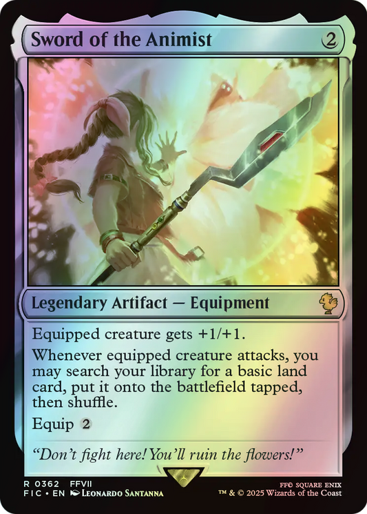 Sword of the Animist - Surge Foil (FIC) #362 [EN/F] s/o