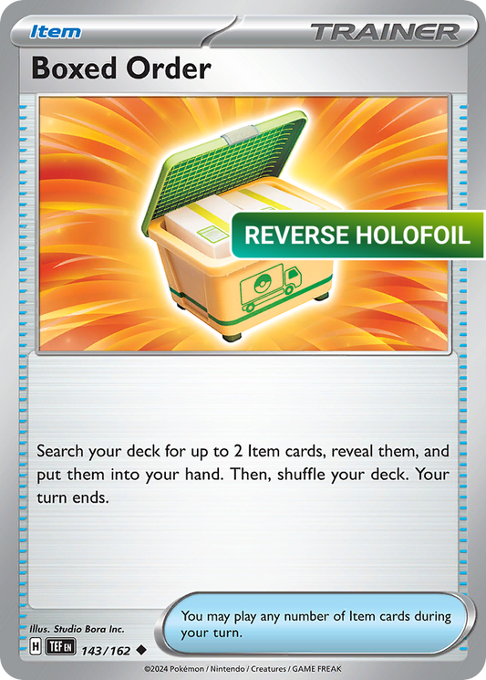 Boxed Order (TEF) #143 [EN/R]