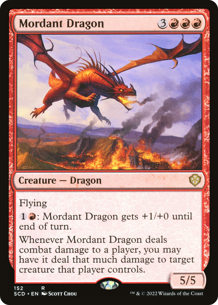 Mordant Dragon (SCD) #152 [EN/N]