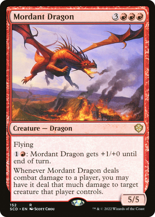 Mordant Dragon (SCD) #152 [EN/N]