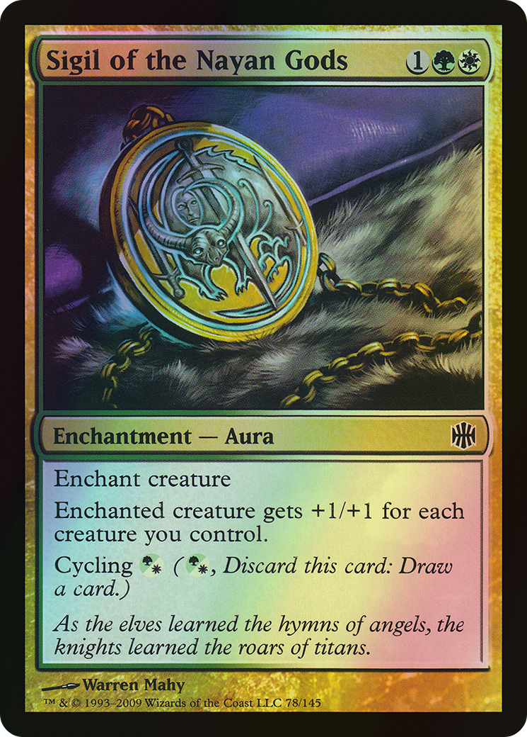 Sigil of the Nayan Gods (ARB) #78 [EN/F]