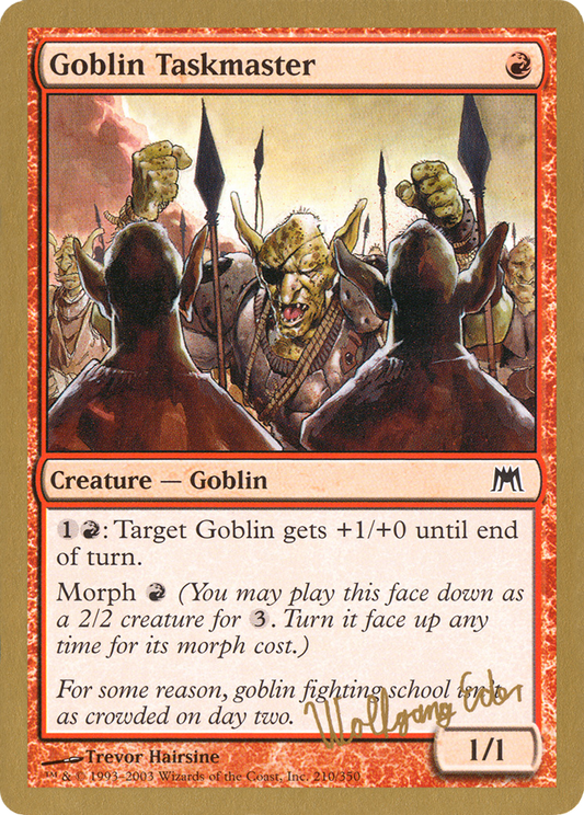 Goblin Taskmaster (WC03) #we210 [EN/N]