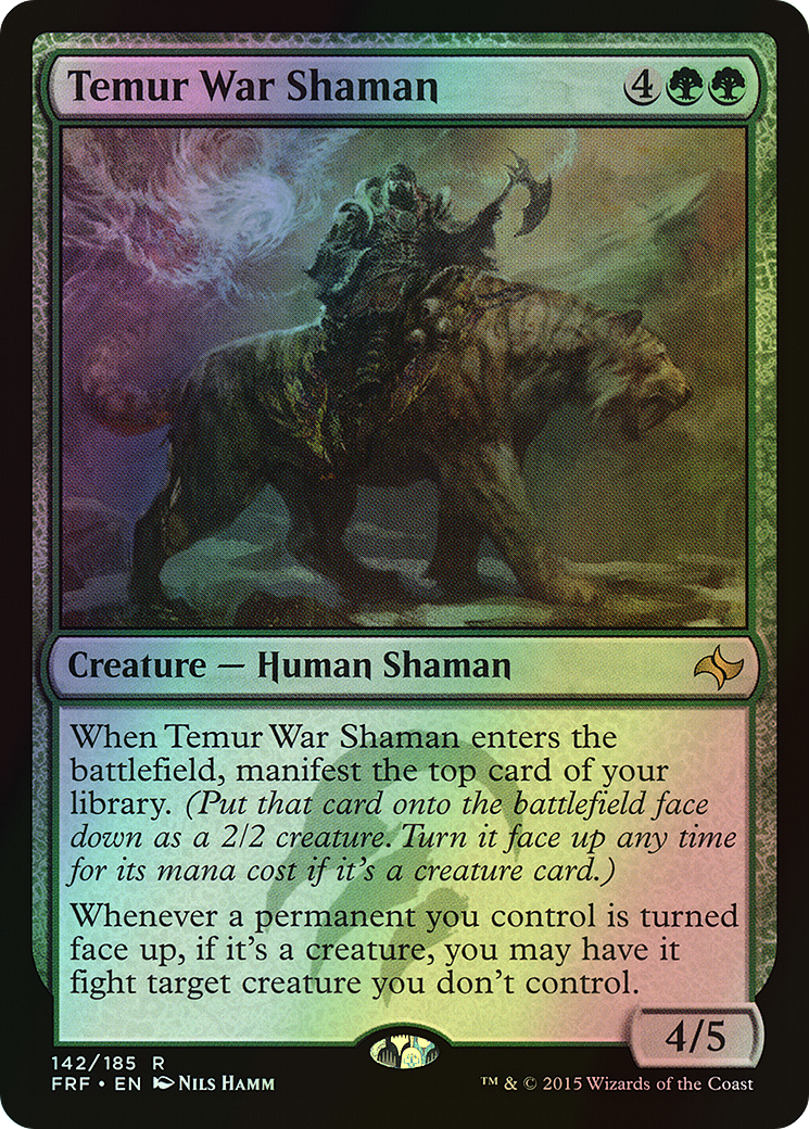 Temur War Shaman (FRF) #142 [EN/F]