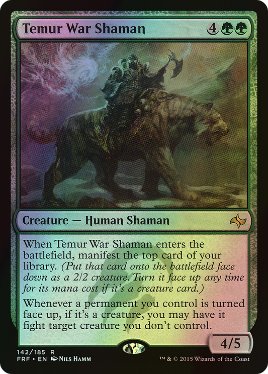 Temur War Shaman (FRF) #142 [EN/F]