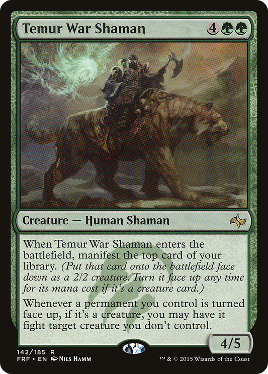 Temur War Shaman (FRF) #142 [EN/N]