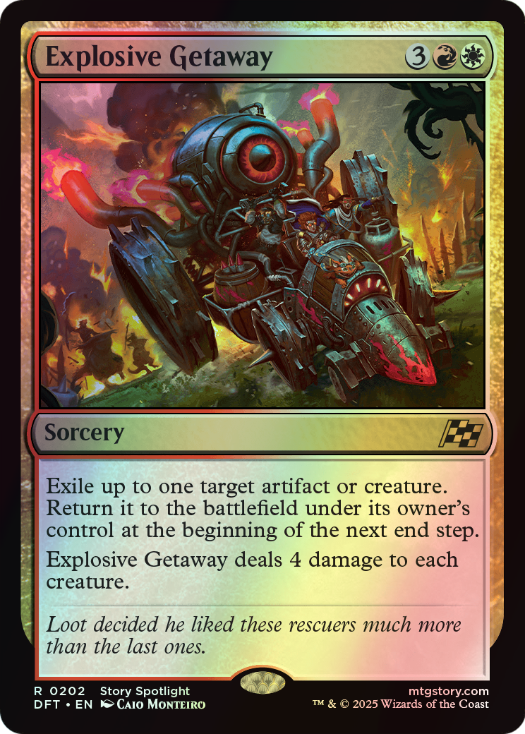 Explosive Getaway (DFT) #202 [EN/F]