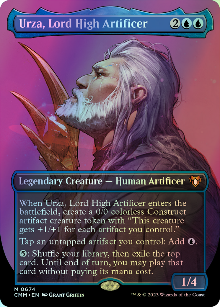 Urza, Lord High Artificer (CMM) #674 [EN/F] s/o