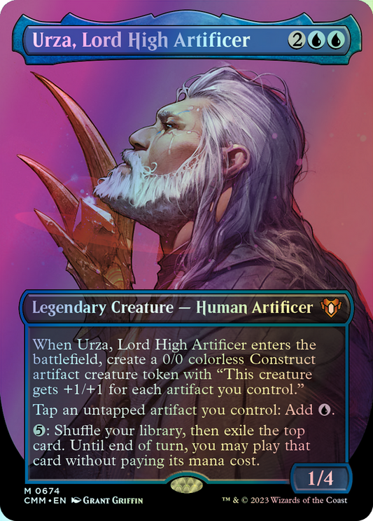 Urza, Lord High Artificer (CMM) #674 [EN/F] s/o