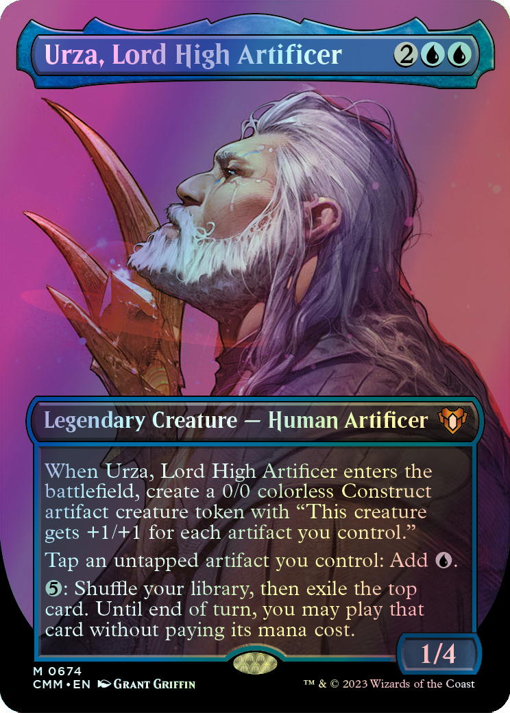 Urza, Lord High Artificer (CMM) #674 [EN/F] s/o