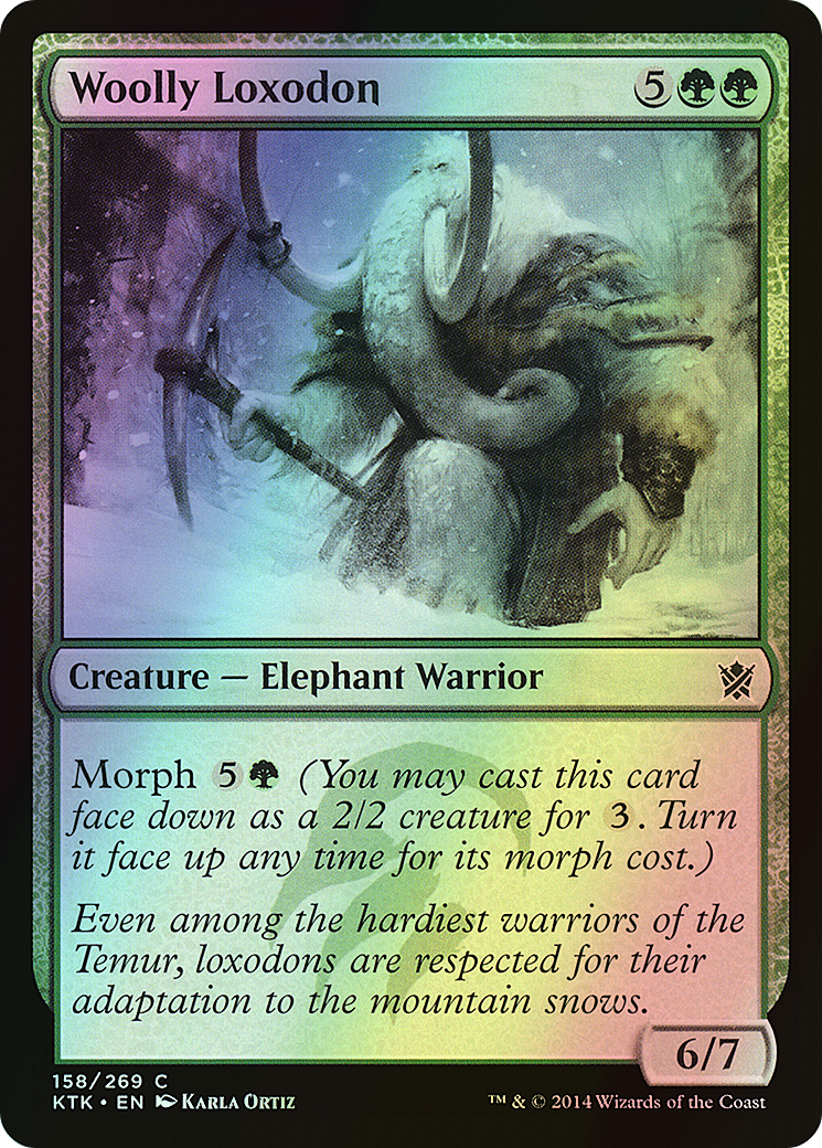 Woolly Loxodon (KTK) #158 [EN/F]