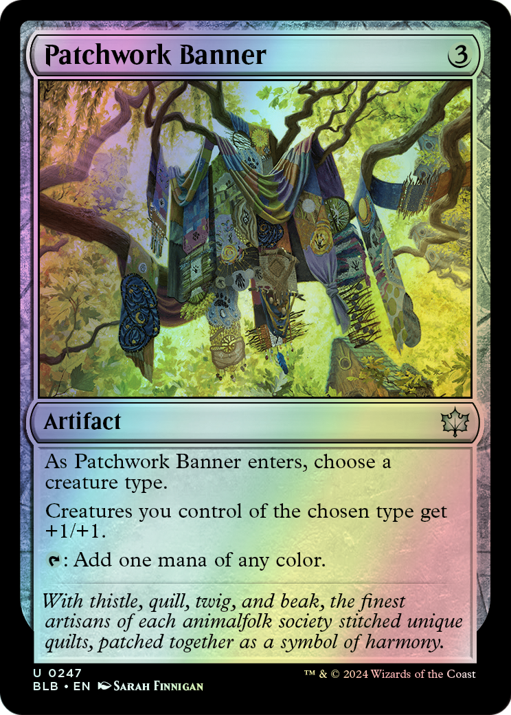 Patchwork Banner (BLB) #247 [EN/F]