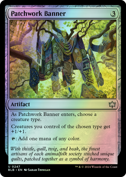 Patchwork Banner (BLB) #247 [EN/F]