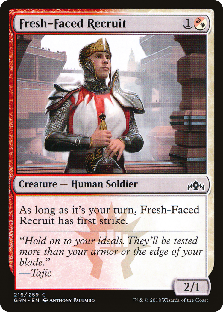 Fresh-Faced Recruit (GRN) #216 [EN/N]