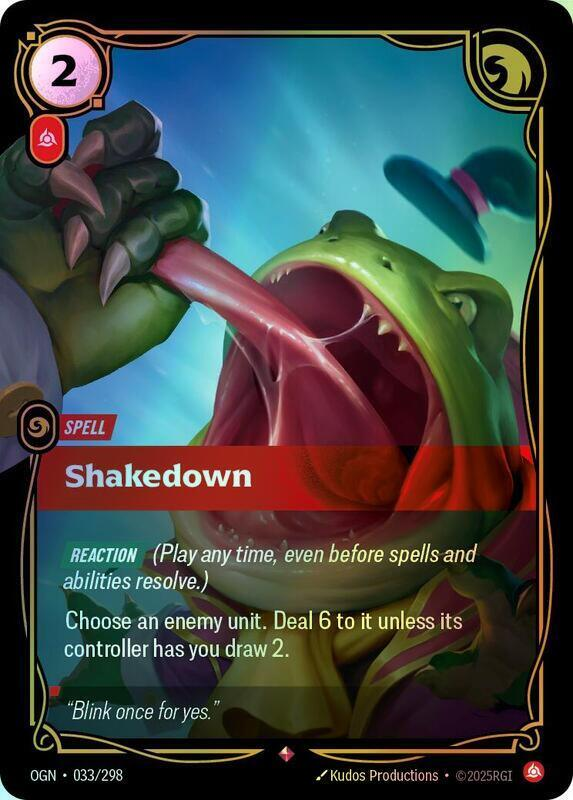 Shakedown (OGN) #033 [EN/F] s/o