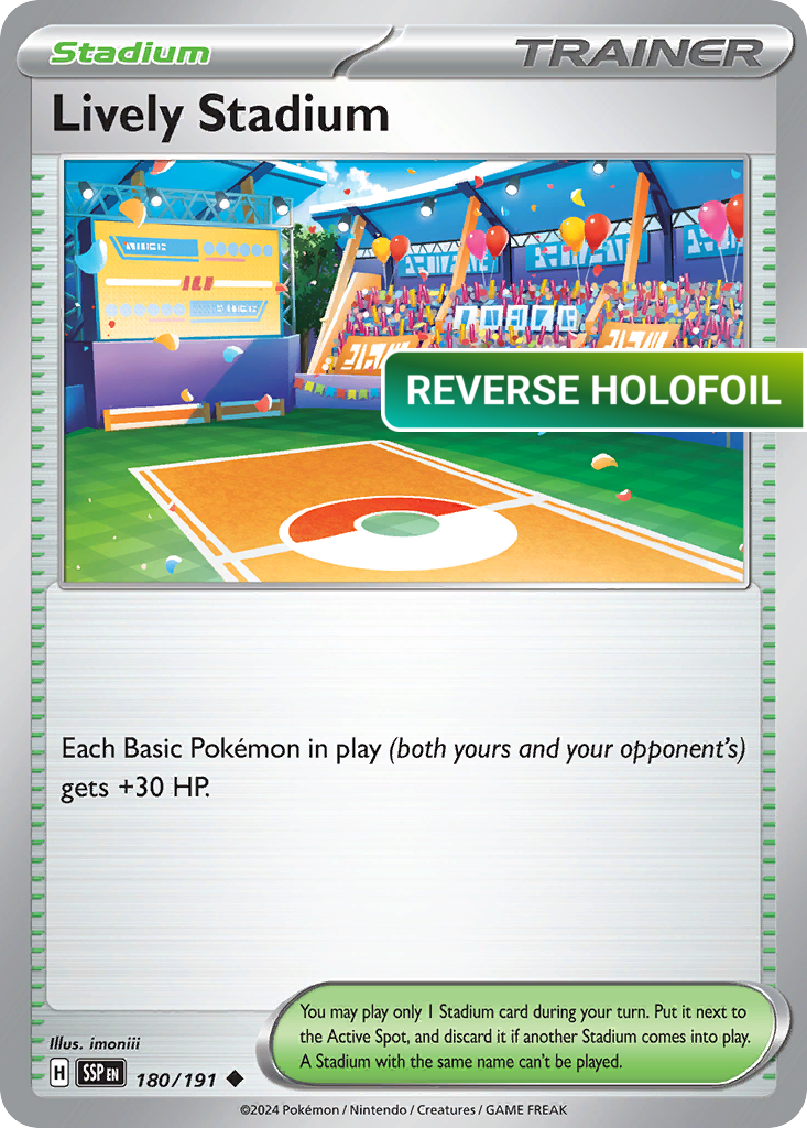 Lively Stadium (SSP) #180 [EN/R] s/o
