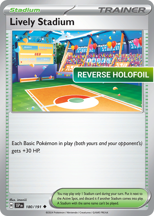 Lively Stadium (SSP) #180 [EN/R] s/o