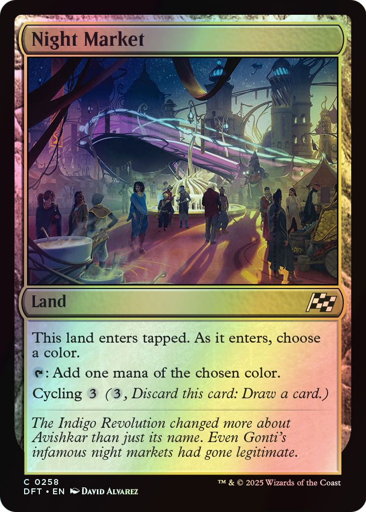 Night Market (DFT) #258 [EN/F]