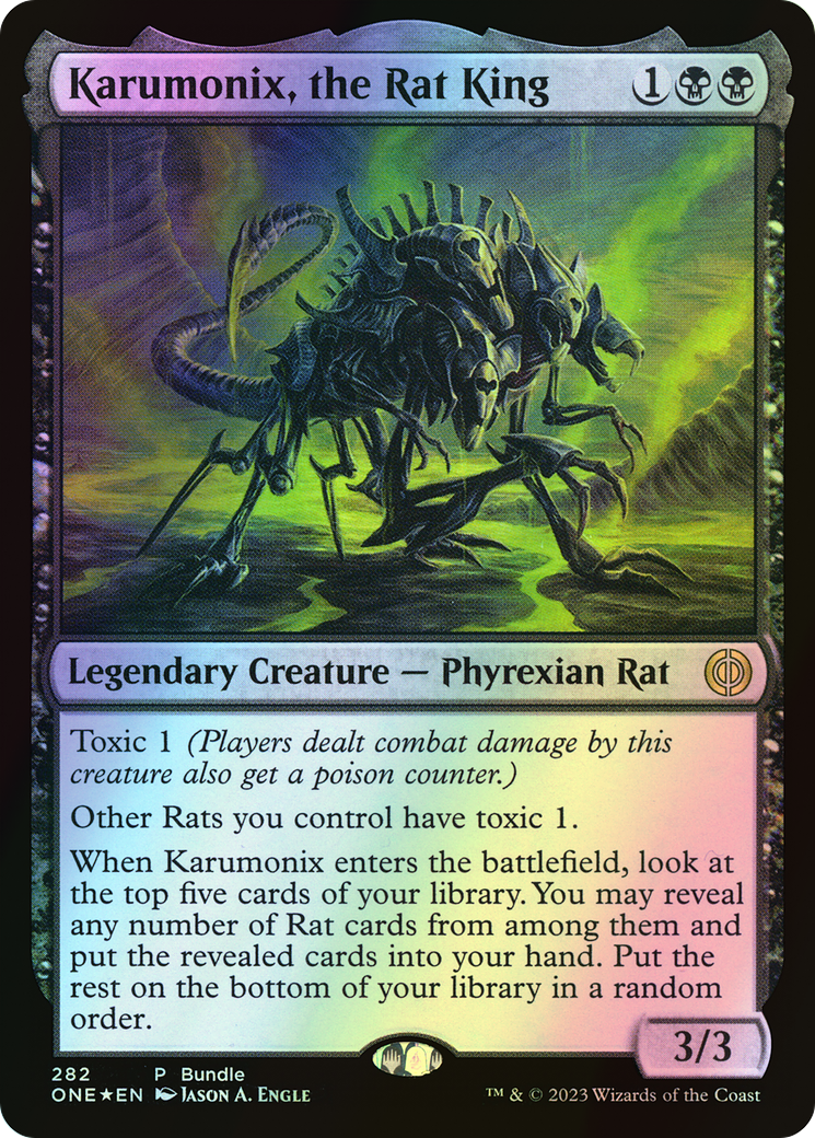 Karumonix, the Rat King (ONE) #282 [EN/F] s/o