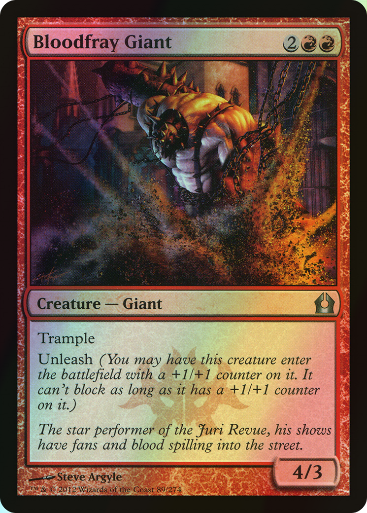 Bloodfray Giant (RTR) #89 [EN/F]