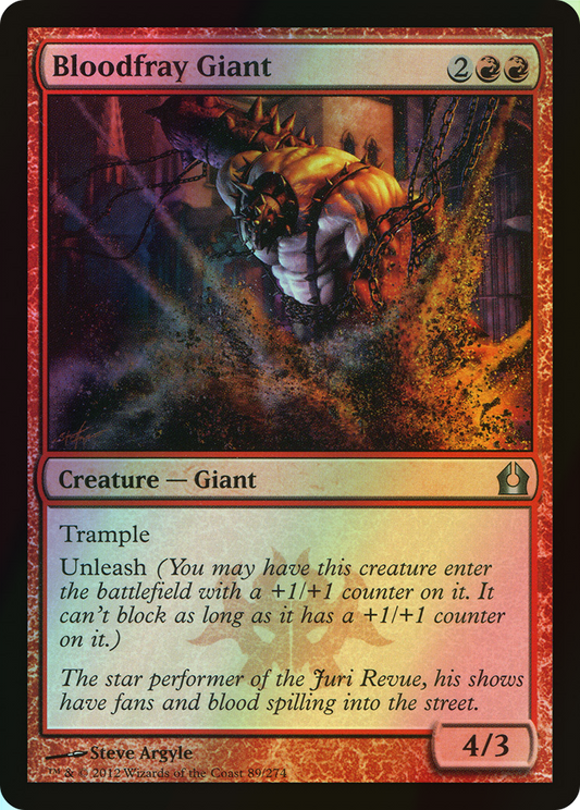 Bloodfray Giant (RTR) #89 [EN/F]
