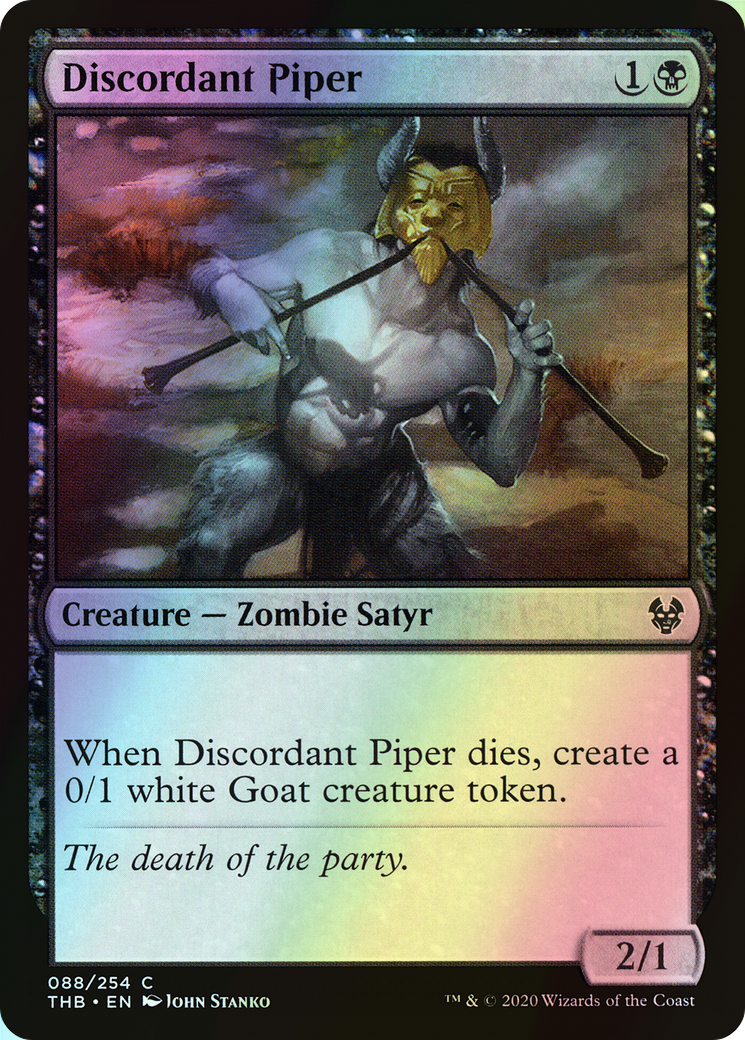 Discordant Piper (THB) #88 [EN/F] s/o
