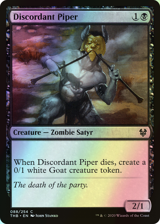 Discordant Piper (THB) #88 [EN/F] s/o