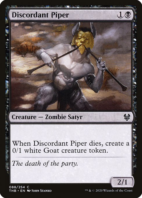 Discordant Piper (THB) #88 [EN/N] s/o