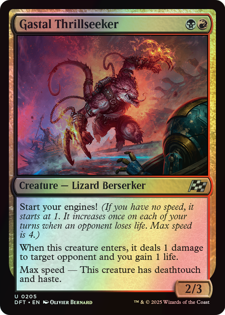 Gastal Thrillseeker (DFT) #205 [EN/F] s/o