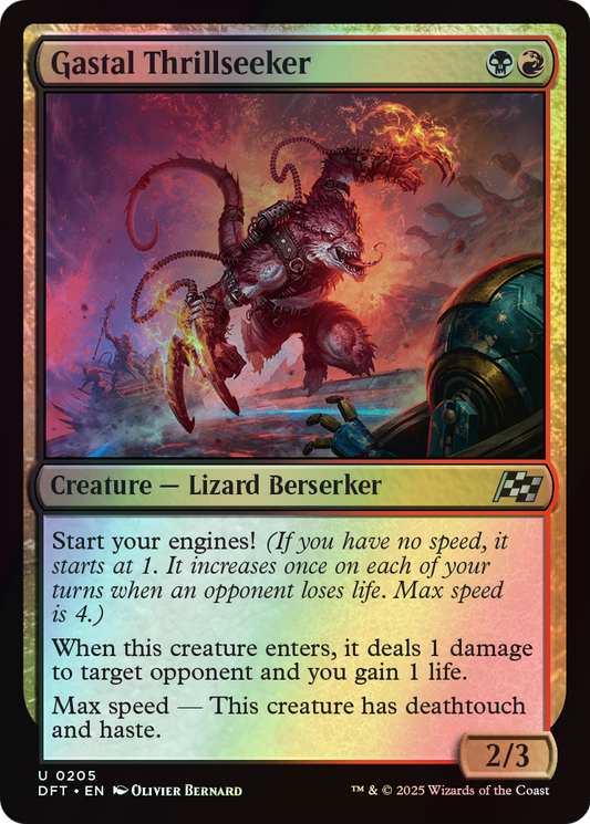 Gastal Thrillseeker (DFT) #205 [EN/F] s/o