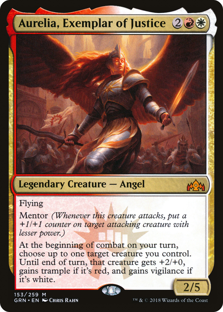 Aurelia, Exemplar of Justice (GRN) #153 [EN/N]